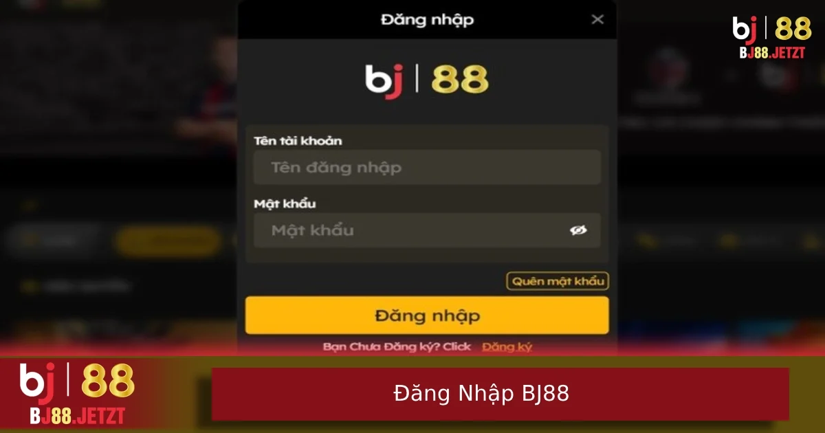 Đăng Nhập BJ88 – Truy Cập Nhanh, Chơi Ngay Không Chờ Đợi 2 Cách đăng nhập nhanh vào nhà cái không cần chờ đợi