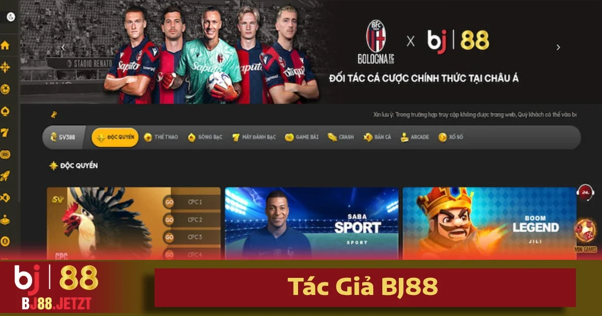 Tác giả BJ88 2 Tác giả BJ88 đã đạt được nhiều thành tựu đáng kể, góp phần nâng cao vị thế của thương hiệu BJ88 trên thị trường cá cược toàn quốc và quốc tế.